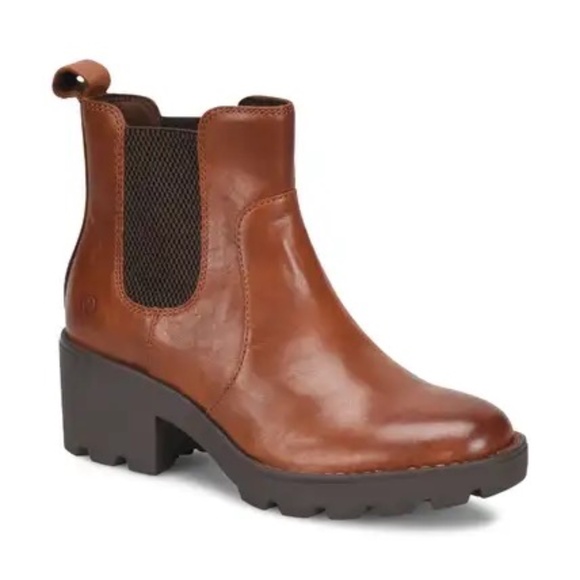 Born Women's Graci Chelsea Boot Cuero (Brown) Full Grain Leather - Picture 9 of 9